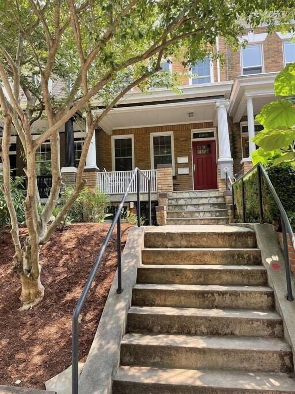 Entrance to the home