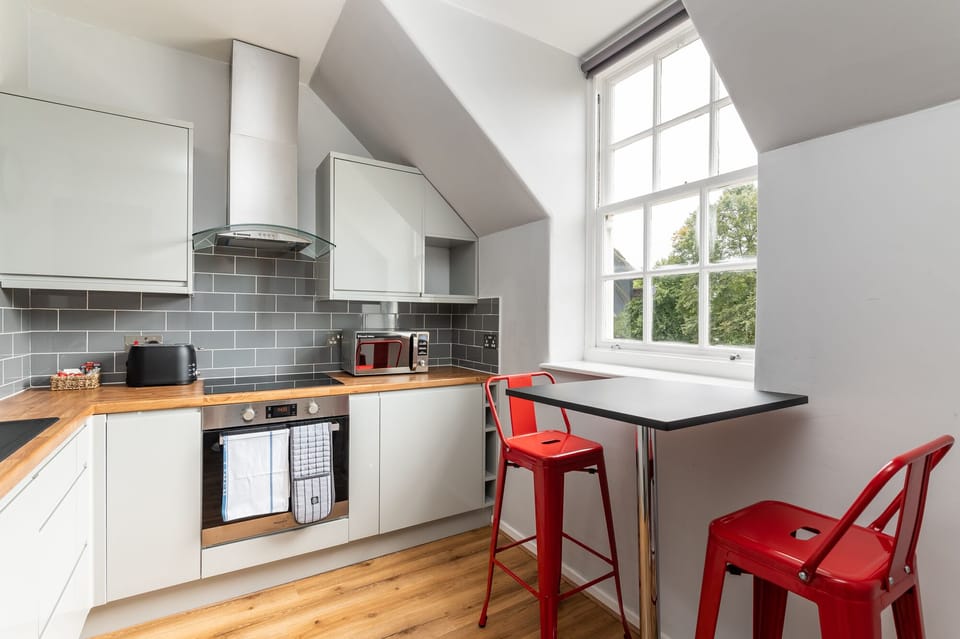 Lovely views while you cook. 