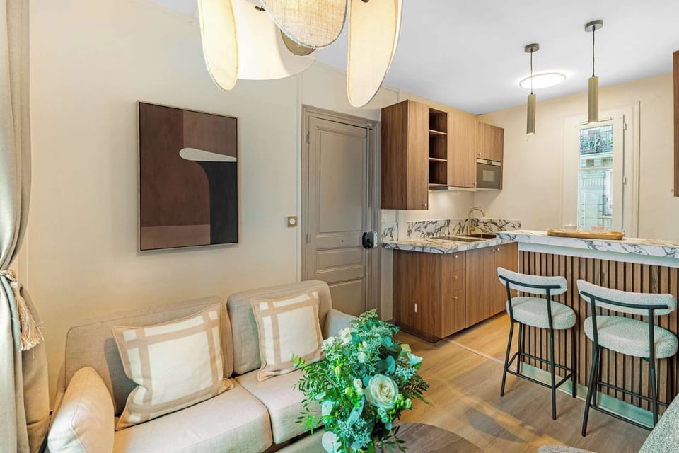 A completely renovated apartment