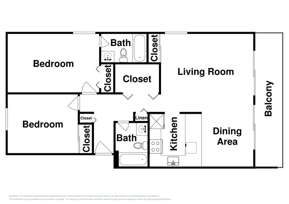 Diamond Head 312 - Floor Plan