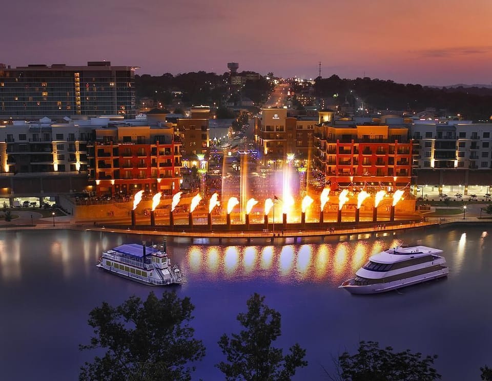 Downtown Branson & The Branson Landing ~ 10.5 Miles