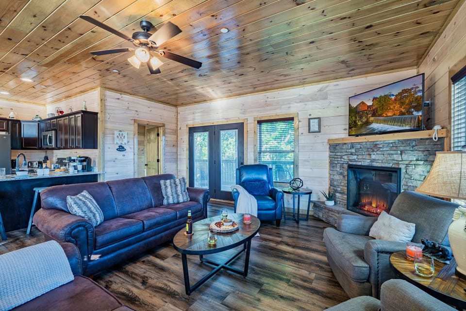 Living Room with Sleeper Sofa