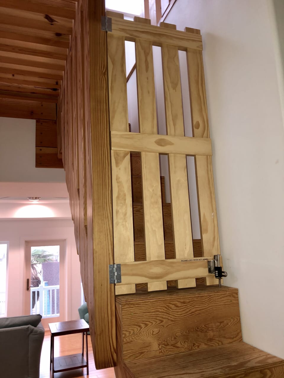 Gate to 4th Floor lookout