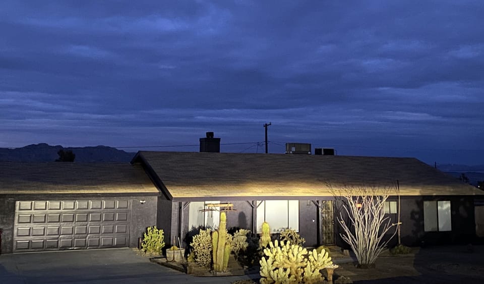 House at night 
