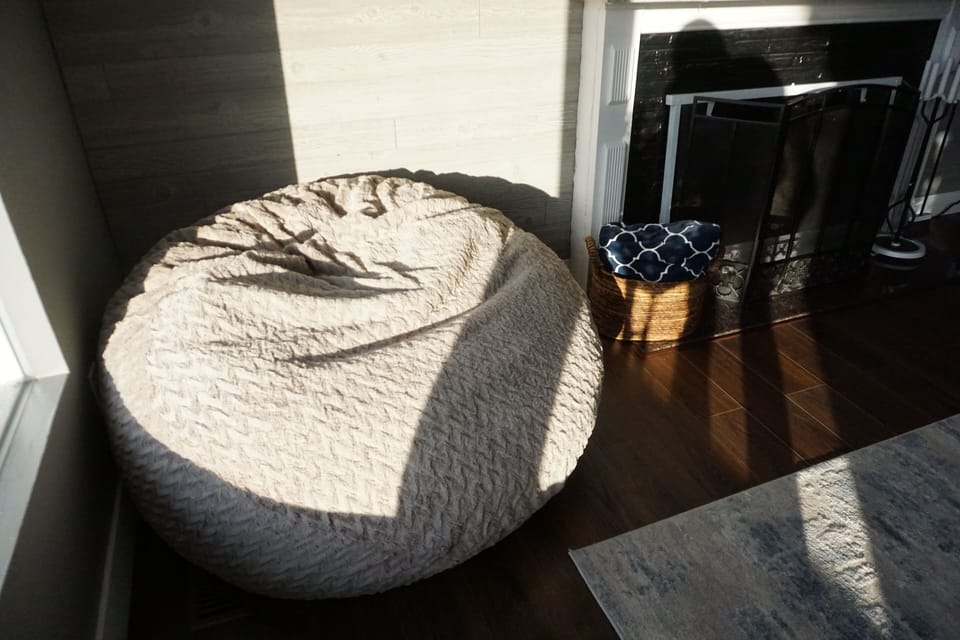 Bean bag chair large enough for two 