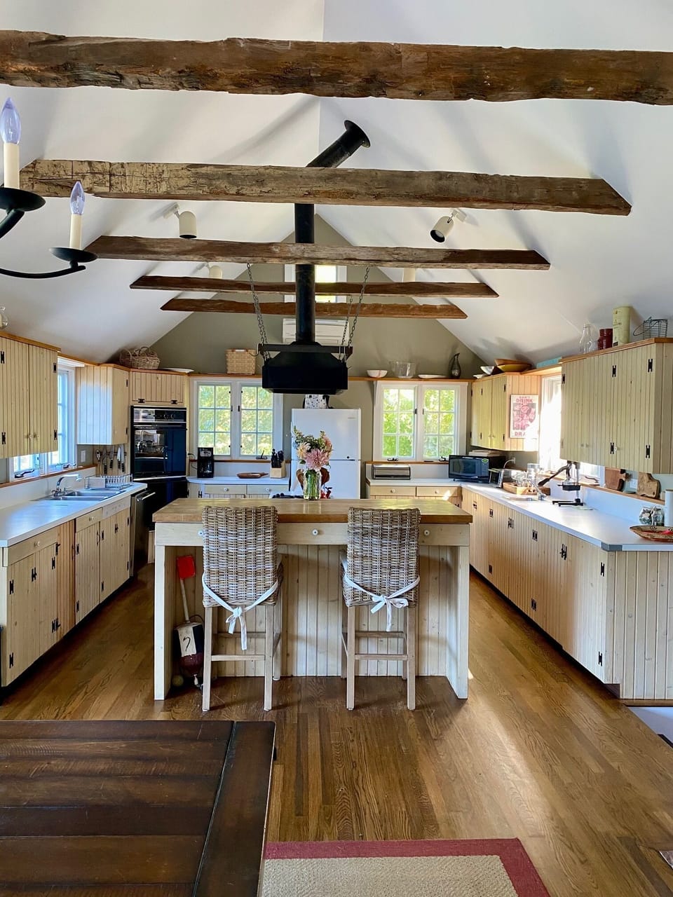 View of the kitchen