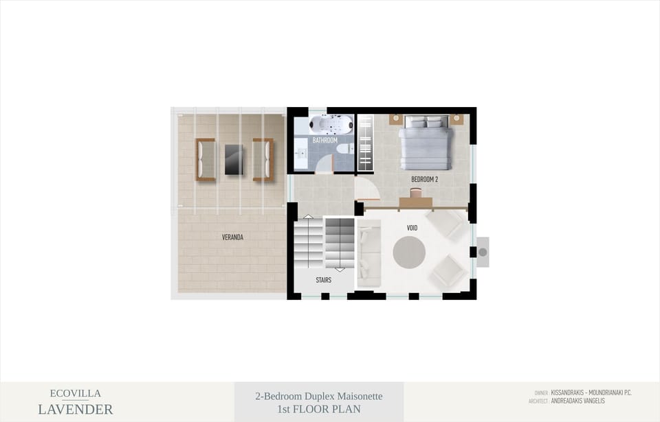 First floor plan.