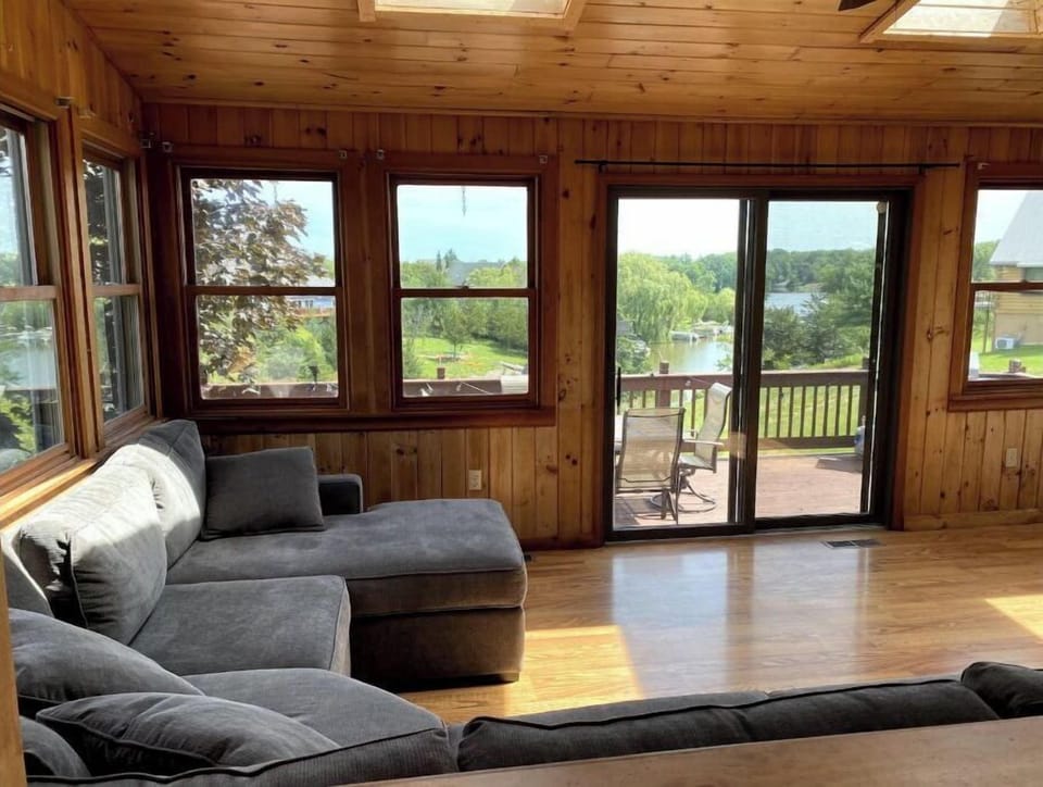 Enjoy the sunny views from the Sun Room
