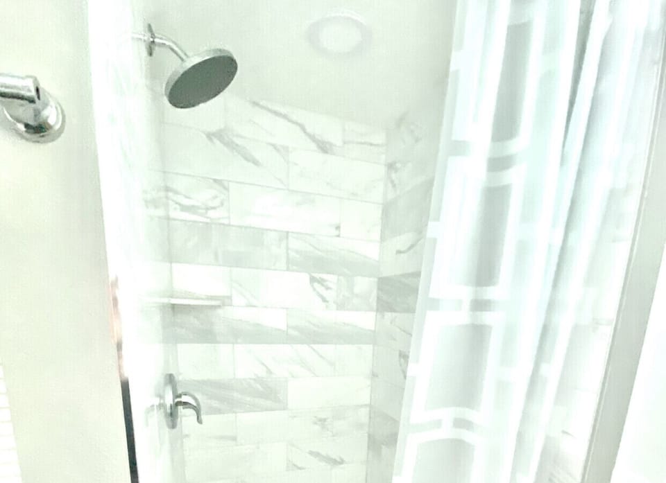Main level bathroom shower