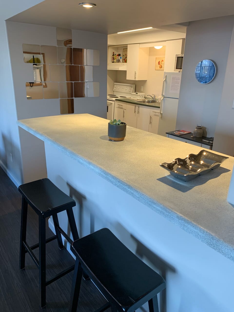 bar area
