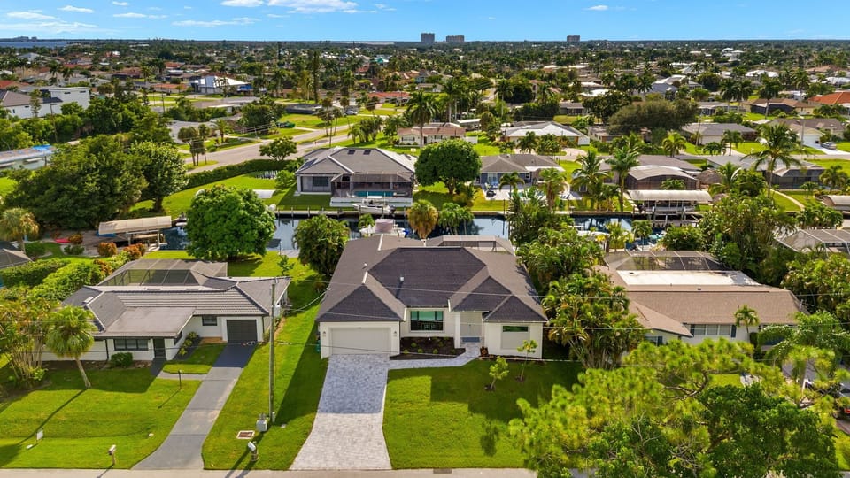 Located in the coveted SE area of Cape Coral in a quiet neighborhood