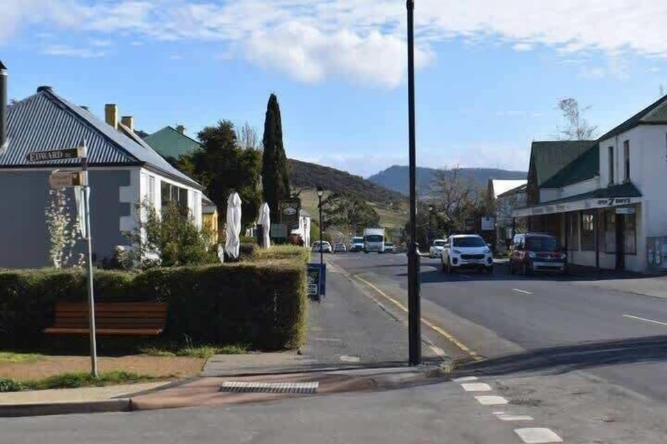 Situated two streets back from the sleepy town centre
