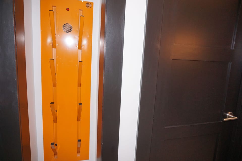 Unique in wall boot dryer