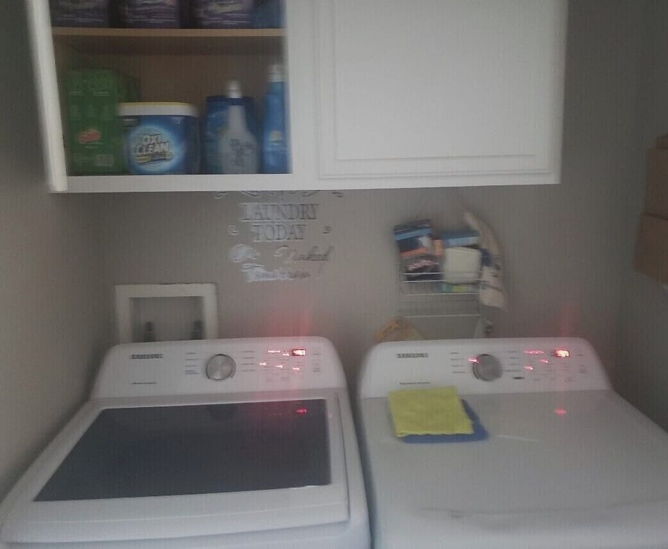 No one likes laundry but it is available
