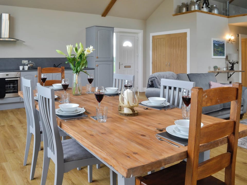 Dining Area | The Byre - Farm Holidays, Castle Douglas
