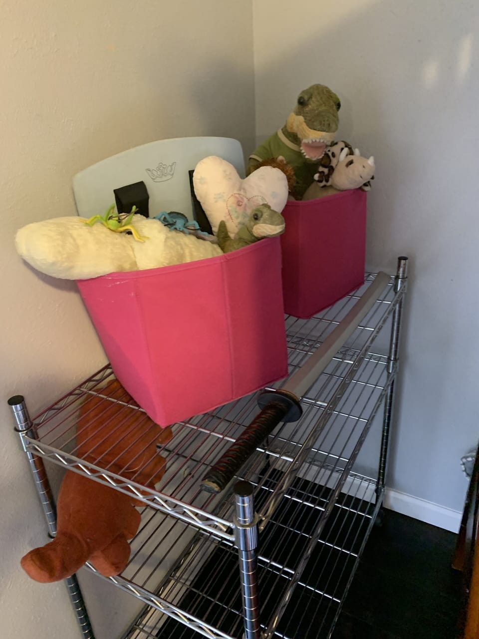 extra toys in 2nd bedroom