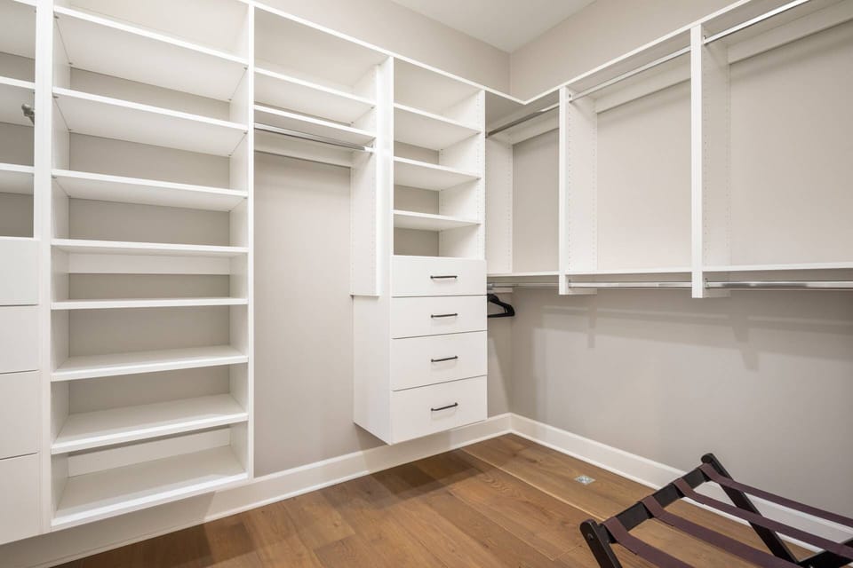 This rental has ample closet space.