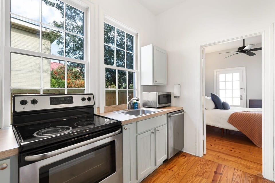 Private full sized kitchen