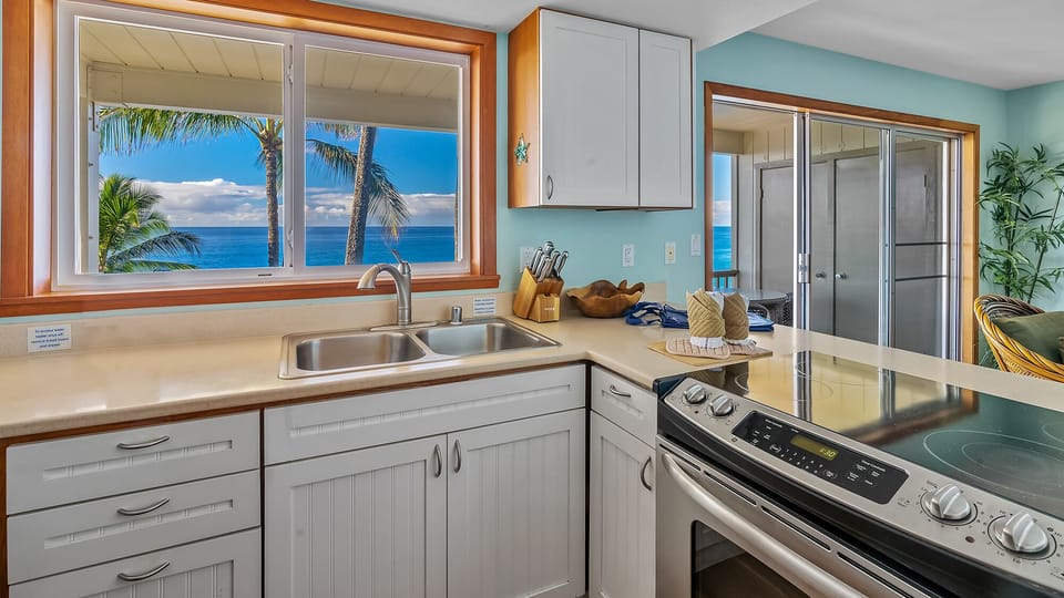 Poipu Palms #303 - Fully Equipped Kitchen - Parrish Kauai