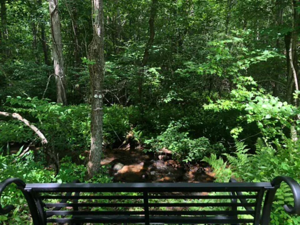 The reading nook is so peaceful. Bring your book and your imagination!