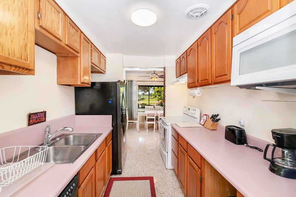 dining room and kitchen