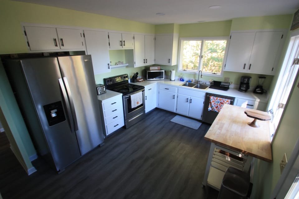 The kitchen.  
