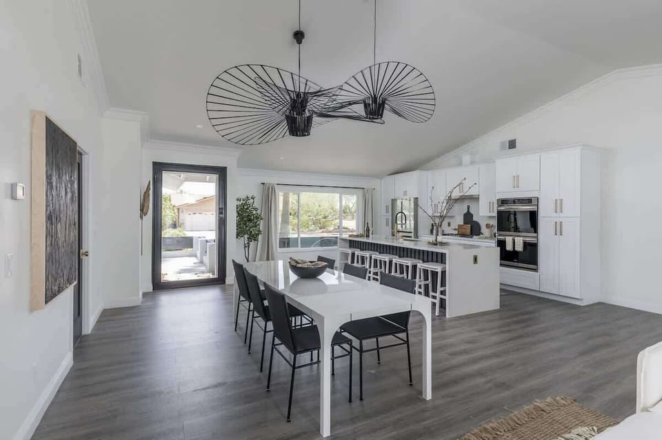 Formal dining area