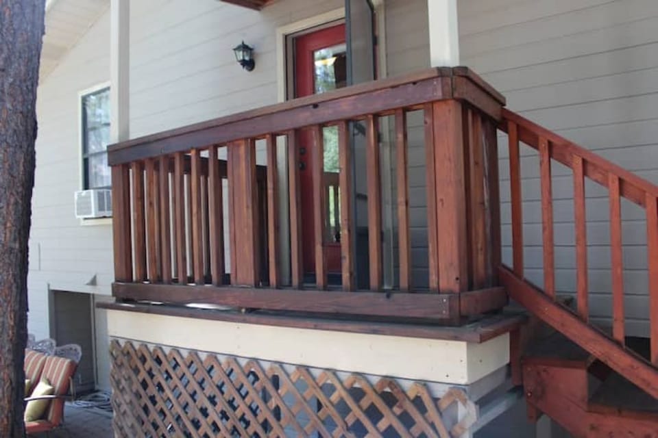 Porch off master bedroom 