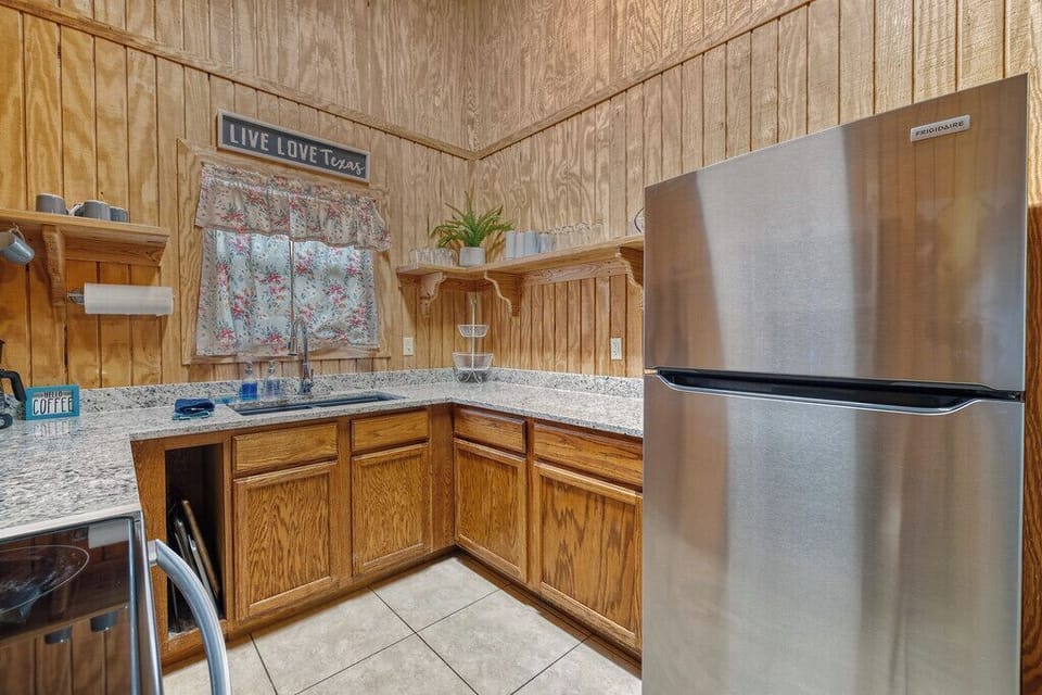 Fully stocked kitchen