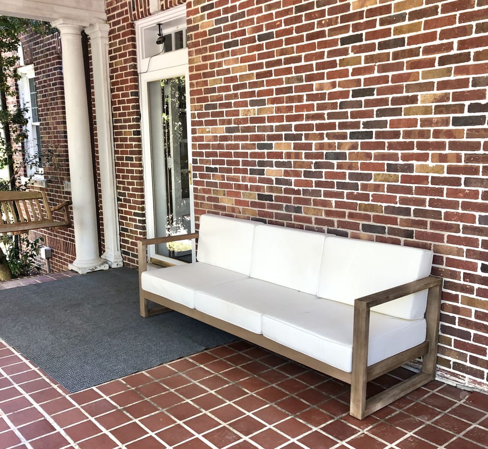 Covered patio