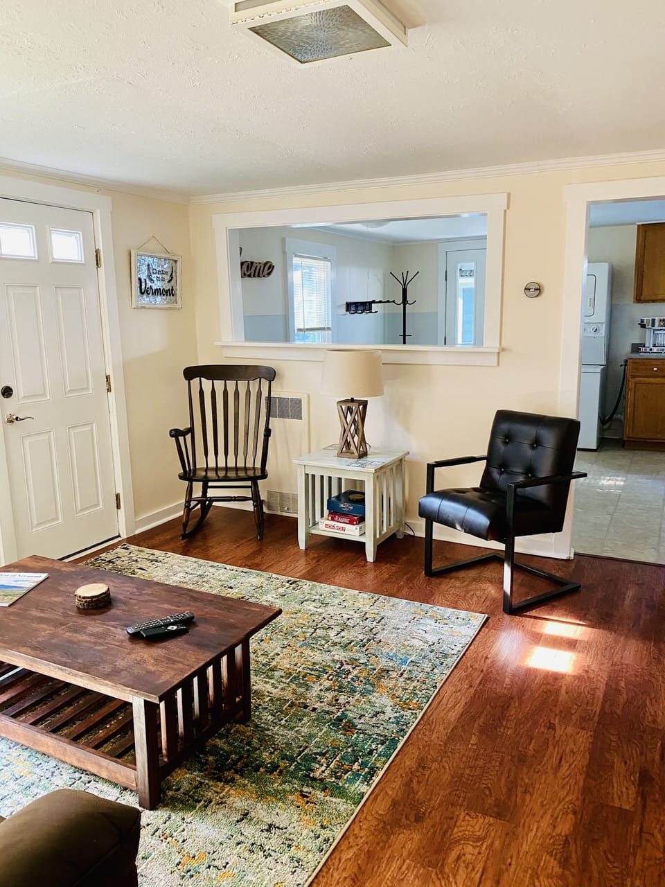 Lots of seating. The TV is off-camera, with Disney+ & Peacock to watch for free!