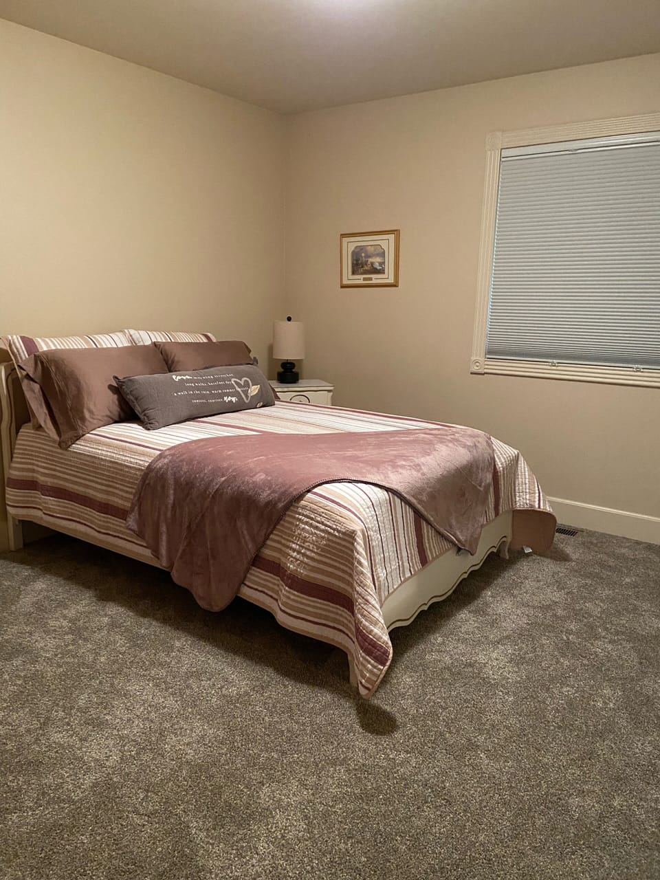 Bedroom with full bed 