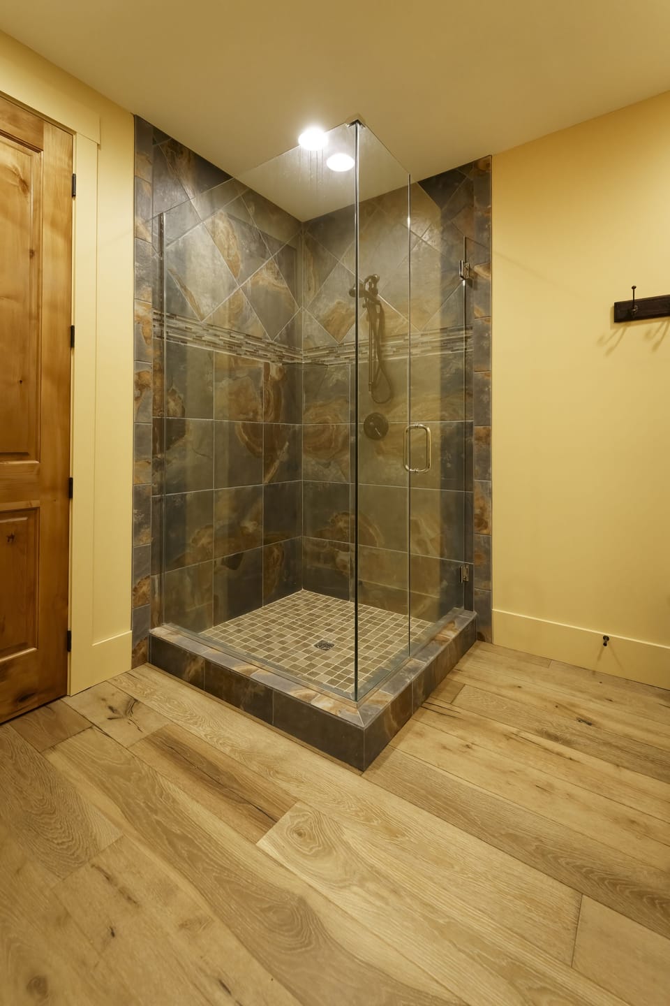 Master shower