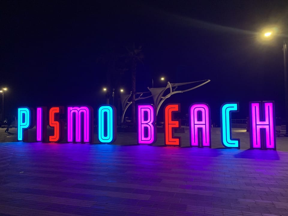 At the pier in the evening