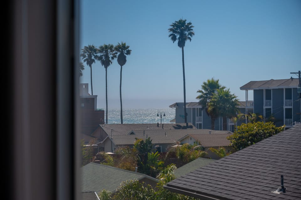 Ocean view from bedroom #1