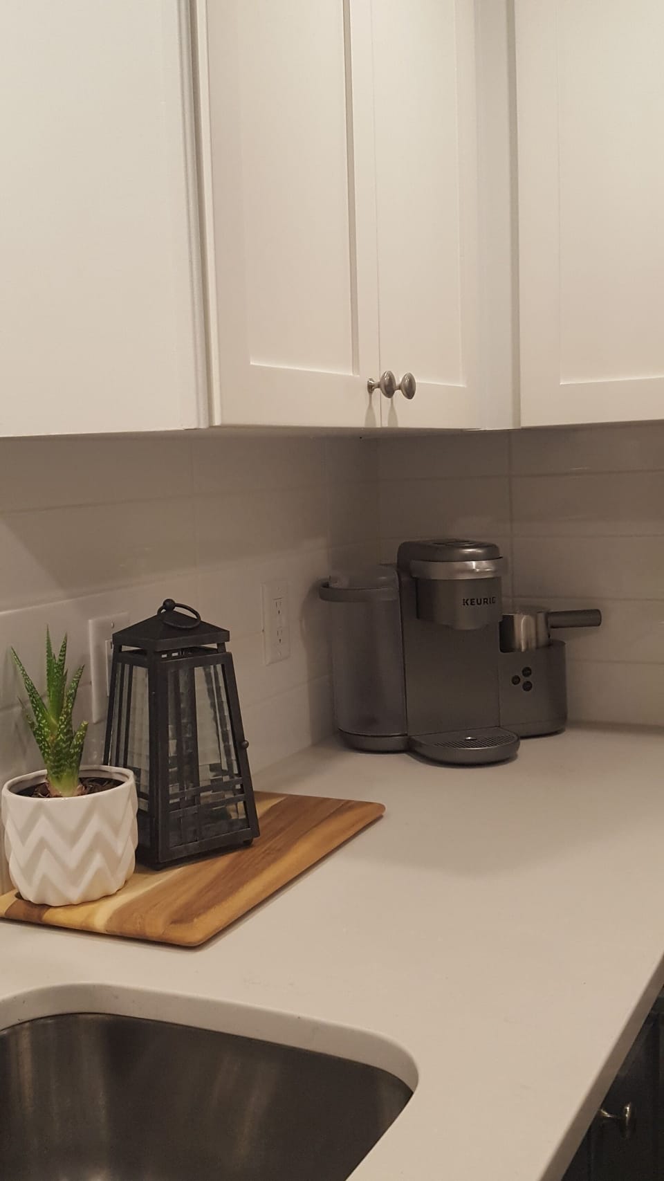 Enjoy Keurig coffee, cappuccino and latte