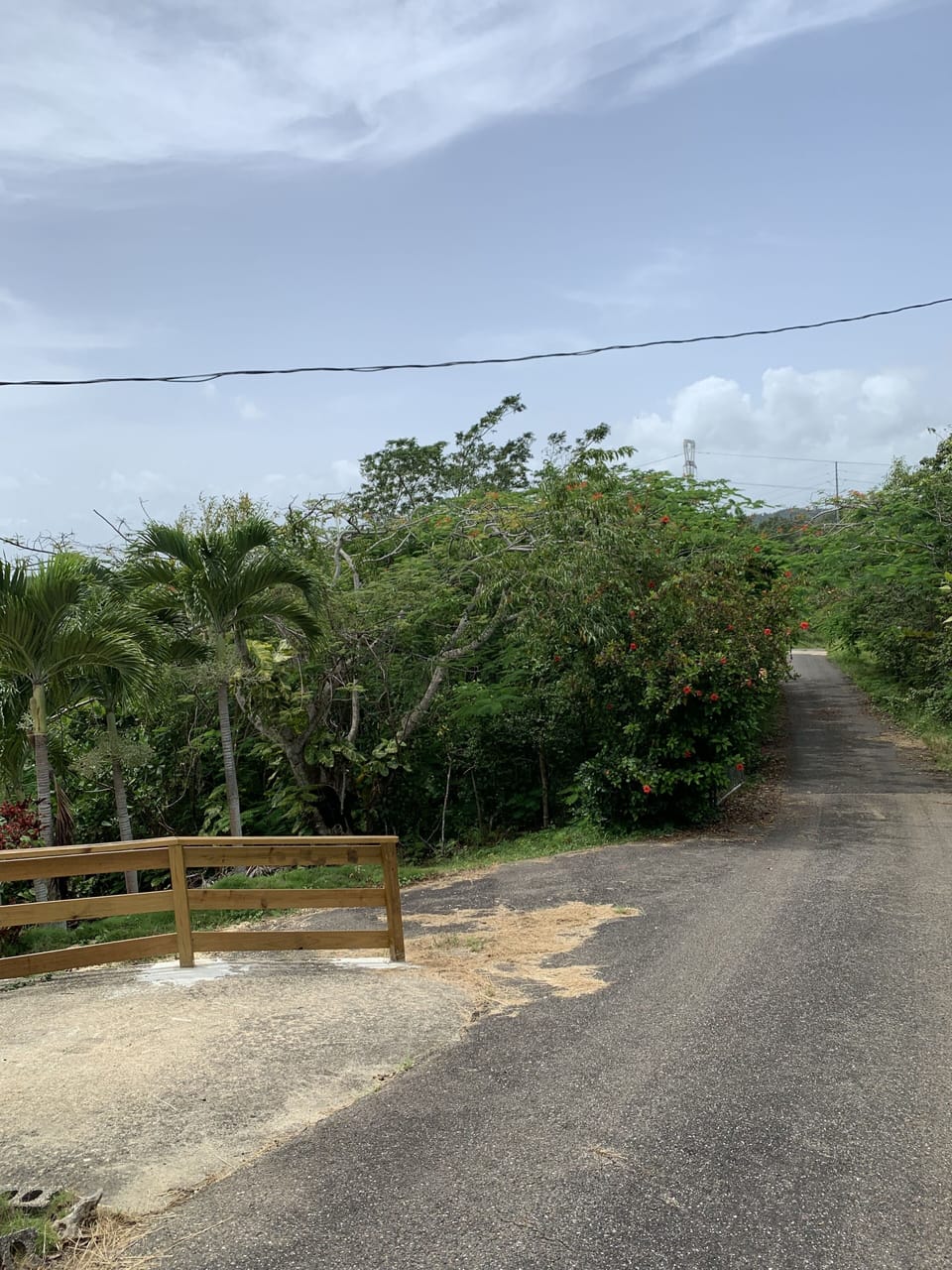 Private road. 
