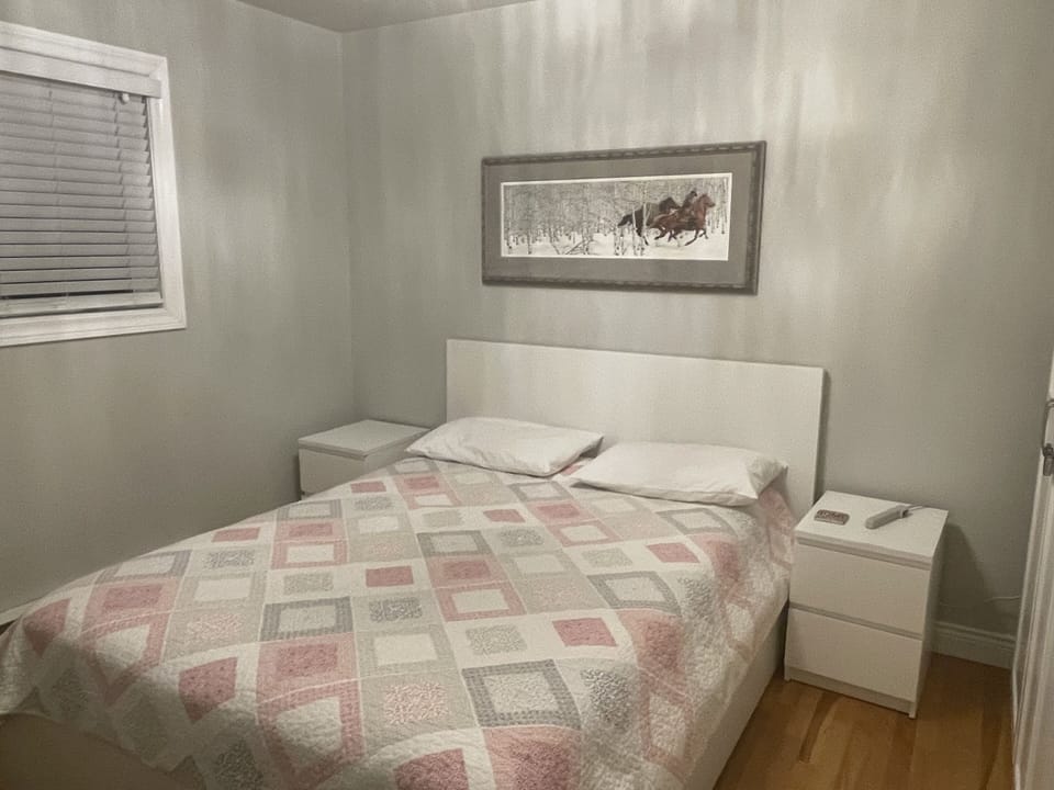 Main floor bedroom with Queen 
