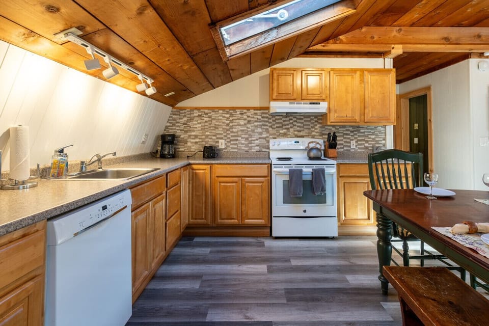 Step into modern culinary comfort in our cozy, updated kitchen.
