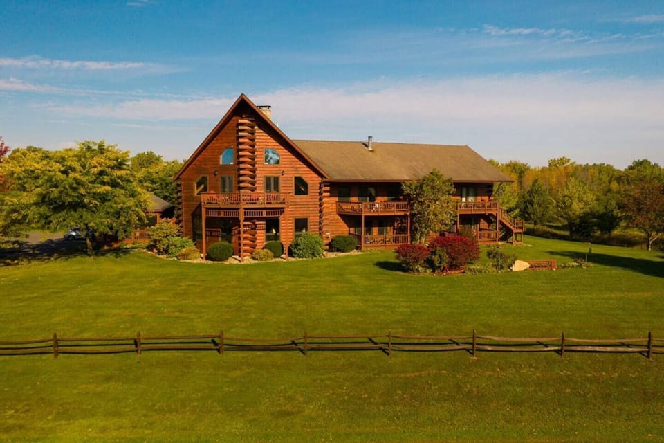 Front exterior of the lodge