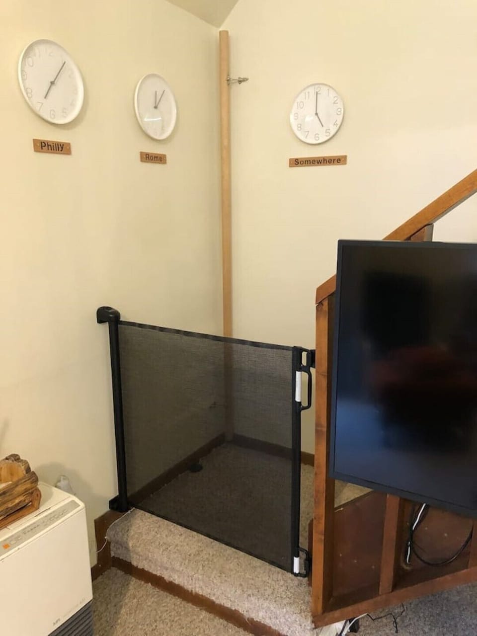 Baby gate.