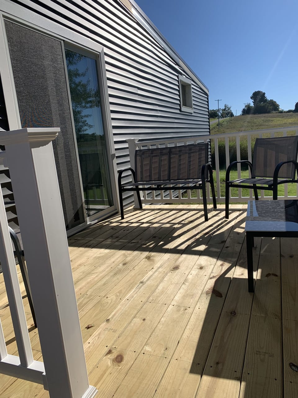 Deck area