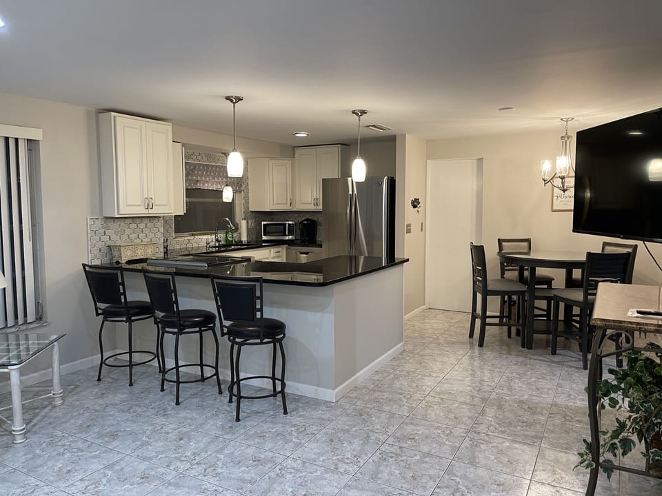 Kitchen and Dining Area