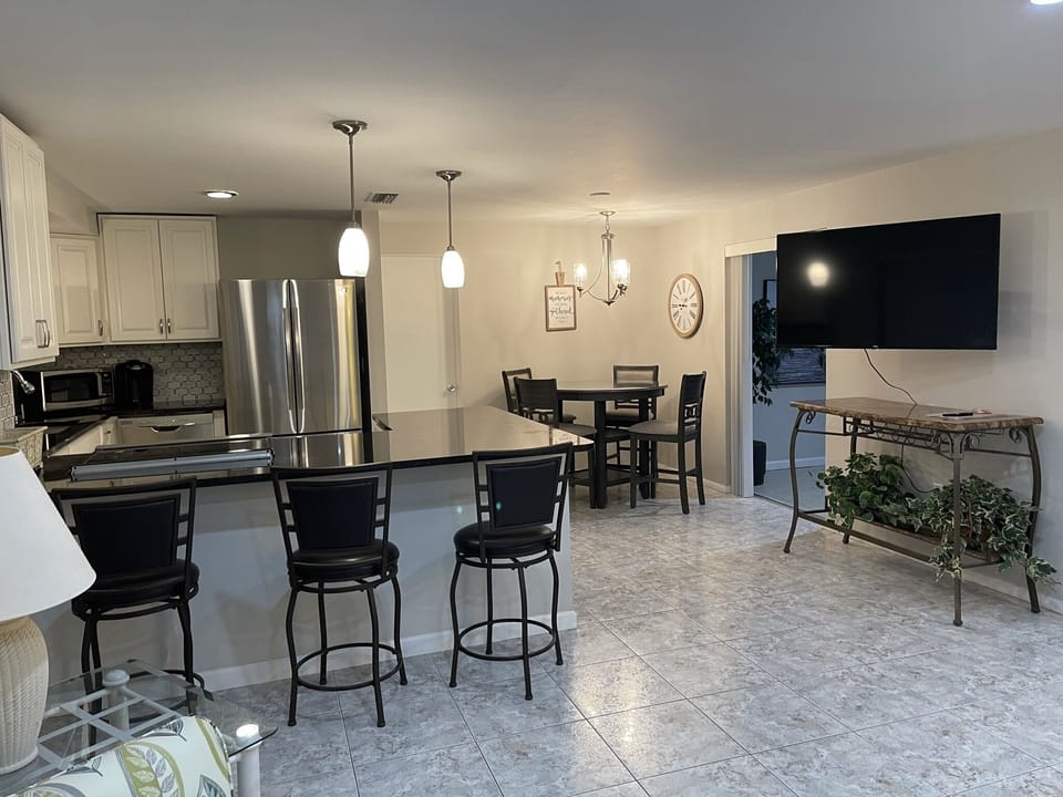 Kitchen and Dining Area