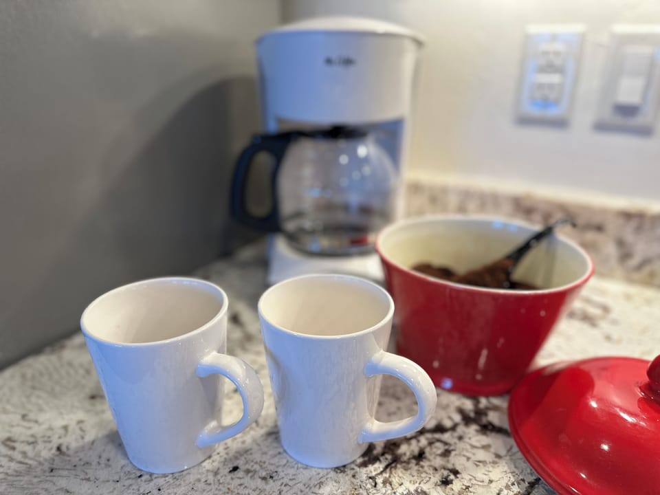 Coffee available for our guests