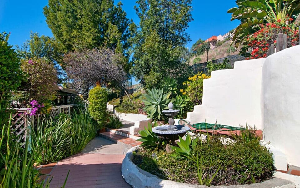 Patio in the complex