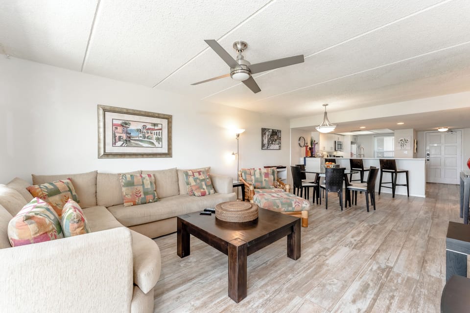 How about you kick up your feet, relax, and take in the stunning views of the Gulf of Mexico right from the comfort of your own condo! 