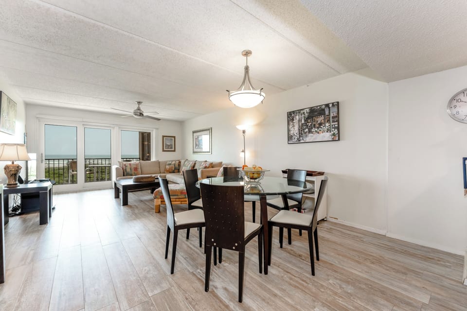 Enjoy life's simple pleasures with plenty of room for a cozy night in from your beach front condo. Invite your friends for movie night or curl up and relax in your spacious living room! #LivingMyBestLife