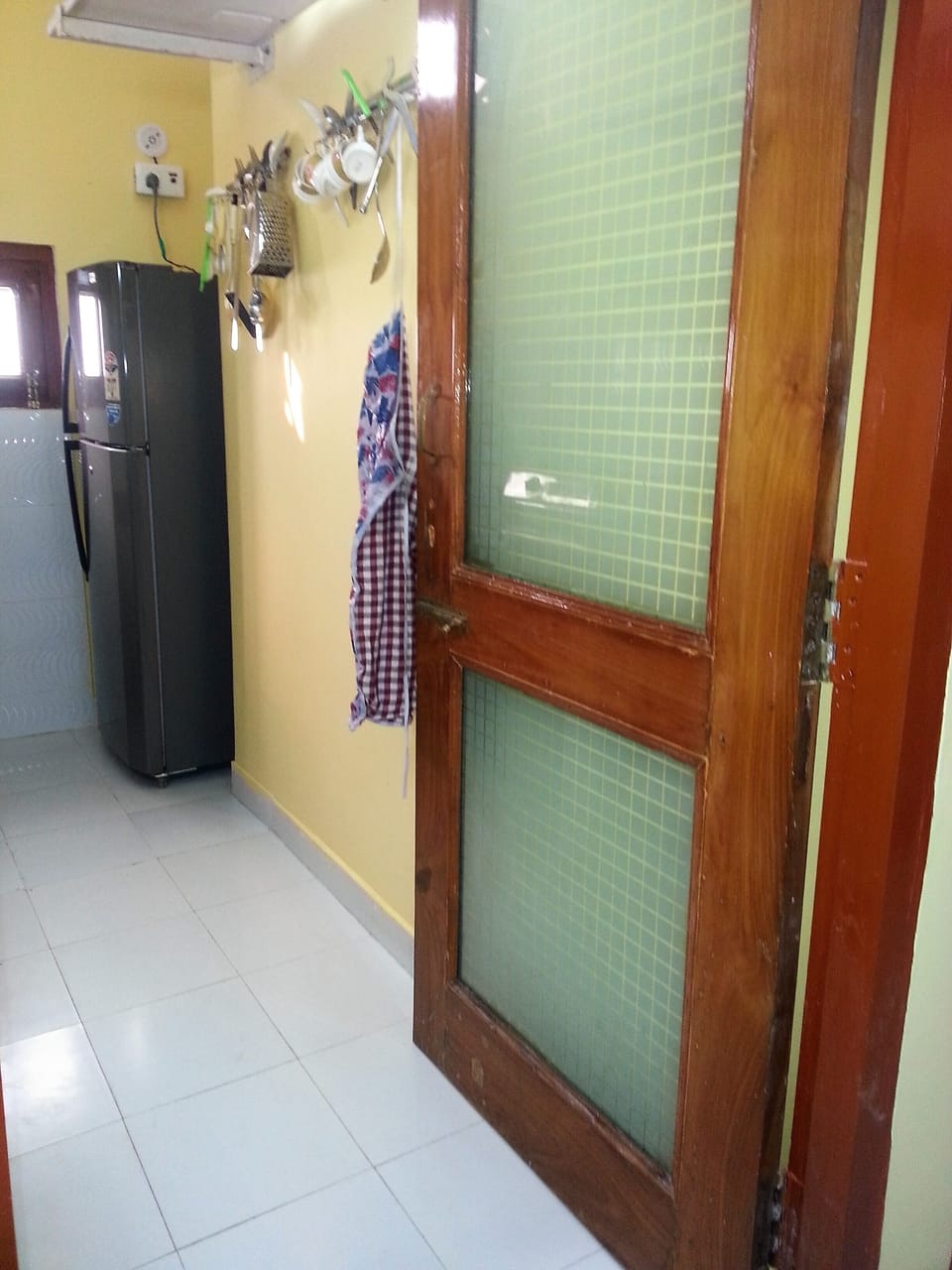 Independent Modular Kitchen with all amenities, attached with the apartment.