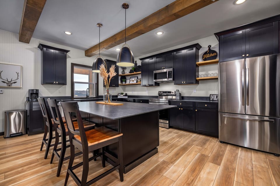 Plenty of room for everyone in the kitchen!